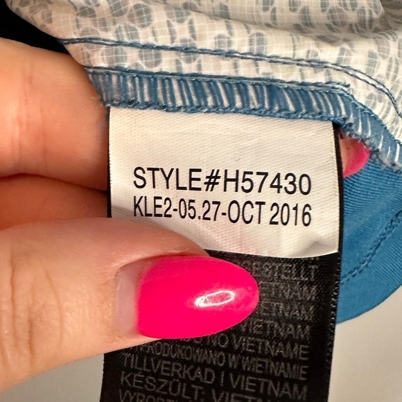 MARMOT Jacket Women's Sz Small Muse Track Hooded Full Zip Athletic Striped Blue - Picture 5 of 6